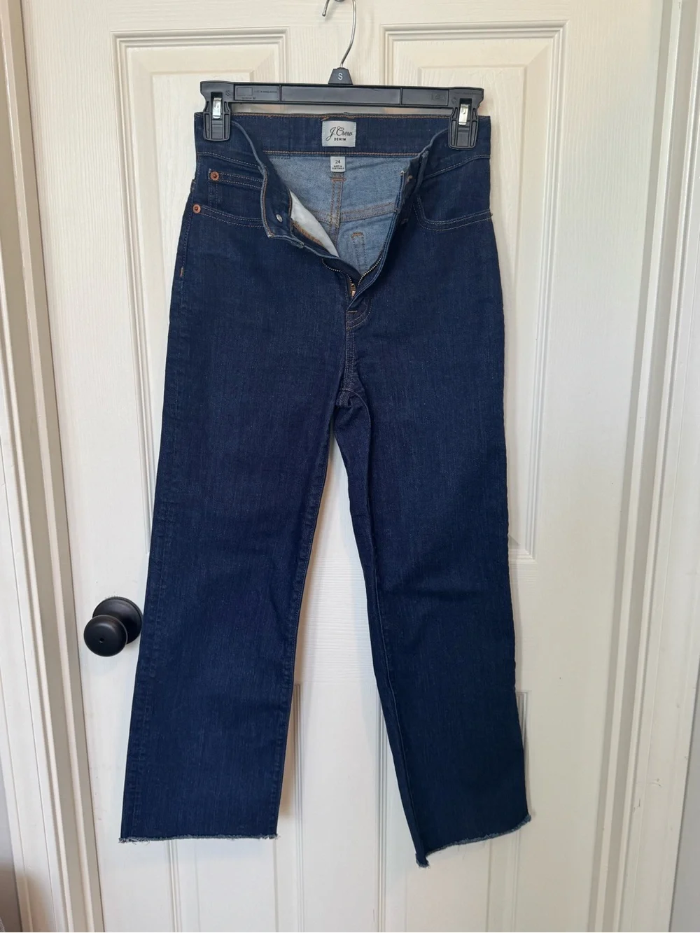 J. Crew Women's Indigo Straight-Leg Jeans